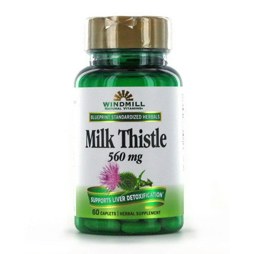 Windmill Milk Thistle 560 Mg Caplets, 60 Ea